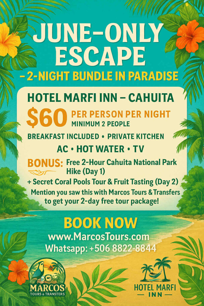 Cahuita June Specials